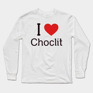 I love choclit Long Sleeve T-Shirt